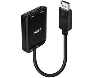 Lindy 38433 adaptador de cable de vídeo displayport 2 x hdmi