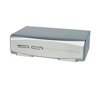Lindy Conmutador KVM Pro 39304 – 2 puertos DisplayPort 1.2, USB 2.0 y Audio