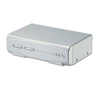 Lindy 39330 Conmutador KVM PRO DVI-I Audio USB 2.0 2 Puertos para Mac y PC