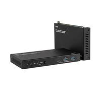 LINDY 39365 Transmisor y Receptor USB 3.2 Gen 1 HDMI HDBaseT Extensor 4K a 100 m con 2 Puertos Host Cat.6A