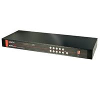 Lindy 39532 Interruptor KVM Negro - Periférico de Entrada (1920 x 1440 Pixeles, USB, PS/2, USB, PS/2, VGA, Negro, 2,1 kg)