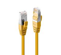 LINDY 3m Cat.6A S/FTP LSZH - Cable de red LSZH, color amarillo