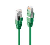LINDY 3m Cat.6A S/FTP LSZH - Cable de red LSZH, color verde