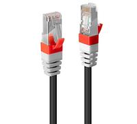Lindy 40m Cat6 S/FTP (S-STP) - Cable de red (40 m, Cat6, S/FTP (S-STP), RJ-45, RJ-45, Negro)