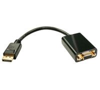Lindy 41006 adaptador de cable de vídeo 0,15 m vga (d-sub) displaypor