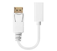 Lindy - 41060 adaptador de cable de vídeo 0,15 m DisplayPort Mini DisplayPort Blanco