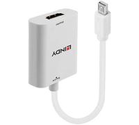 Lindy 41069 adaptador de cable de vídeo mini displayport hdmi tipo a