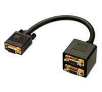 Lindy 41214 - Cable Divisor de Video VGA - Diseñada para el uso Profesional con Conectores de Oro