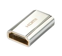 Lindy - 41509 cambiador de género para cable HDMI Type A (Standard) HDMI tipo A (Estándar) Metálico