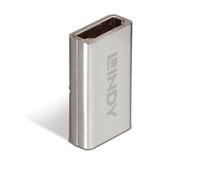 Lindy 41511 cambiador de género para cable hdmi 2.1 plata
