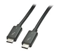 Lindy 41556 - Cable USB (1 m, USB C, USB C, 3.0 (3.1 Gen 1), Male connector / Male connector, Negro)