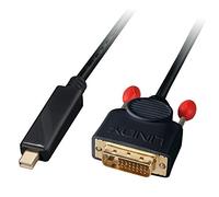 Lindy 41697 3m Mini DisplayPort to DVI-D Male Cable Black