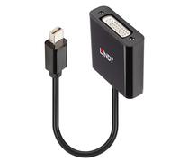 Lindy 41736 cambiador de género para cable mini displayport dvi-d neg