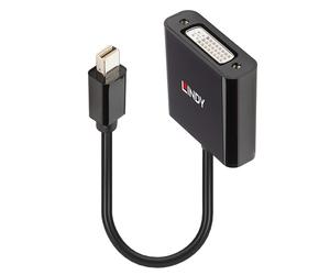 Lindy 41736 cambiador de género para cable mini displayport dvi-d neg