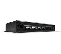 Lindy 42794 hub de interfaz usb 2.0 type-b 480 mbit/s negro