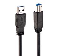 Lindy 43098 cable USB USB 3.2 Gen 1 (3.1 Gen 1) 10 m USB A USB B Negro