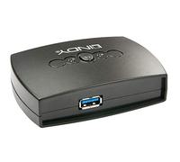 Lindy 43141 - Hub USB con 2 Puertos, Negro