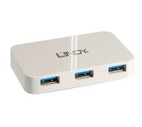USB Hub LINDY 43143 White