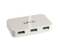 Lindy Hub 43143 Usb 3.0 Basic 4 Puertos One Size White