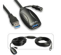 Lindy 43156 cable usb 10 m usb 3.2 gen 1 (3.1 gen 1) usb a negro