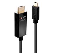 LINDY 2m USB Type C to HDMI 4K60 Adapter Cable with HDR