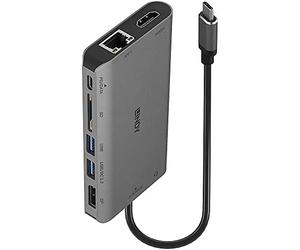Lindy 43323 base para portátil y replicador de puertos alámbrico usb