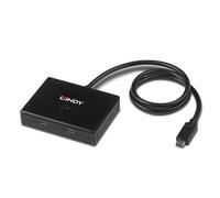Lindy 43329 hub de interfaz usb 3.2 gen 1 (3.1 gen 1) type-c 5000 mbit