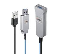 LINDY 43346 Cable USB 3.0 de fibra óptica de 100 m
