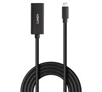 Lindy - 43356 hub de interfaz USB 3.2 Gen 1 (3.1 Gen 1) Type-C 5000 Mbit/s Negro