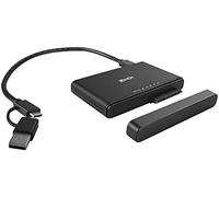 Lindy 43359 base de conexión para disco duro USB 3.2 Gen 2 (3.1 Gen 2) Type-C Negro