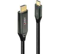 Lindy - 43369 adaptador de cable de vídeo 3 m USB Tipo C HDMI tipo A (Estándar) Negro