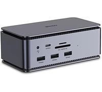 Lindy 43372 base para portátil y replicador de puertos acoplamiento u