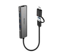 Lindy 43379 Adaptador y Hub USB 3.2 a Ethernet Gigabit