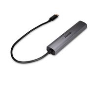 Lindy - 43384 hub de interfaz USB Tipo C 10000 Mbit/s Gris