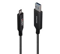 Lindy 43395 10 m USB 3.2 5 Gbps Tipo A a C Cable híbrido