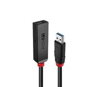 Lindy 43404 Extensión activa USB 3.0 delgada de 15 m