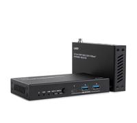 Lindy 43421 ampliador de red transmisor y receptor de red negro