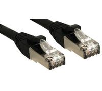 LINDY 45602 Patch Cable Category 6 S/FTP PIMF Premium Halogen-Free 1 m Black