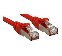 LINDY 45624 Cable de red Cat.6 S/FTP LSZH de 3 m, color rojo