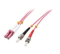 LINDY 46354 - Cable LWL LC/ST OM4 50/125 micras 10m