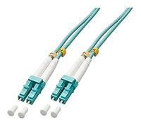 Lindy 46404 Cable de fibra óptica e InfiniBand 100 m LC Turquesa