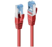 Lindy 47164 - Cable de red (2 m, Cat6, S/FTP (S-STP), RJ-45, RJ-45, Rojo)