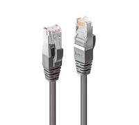 Lindy 47211 Cromo de conexión de Red por Cable S/FTP Cat.6 0.5m Antracita