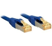 Lindy 47277 cable de red azul 1 m cat7 s/ftp (s-stp)