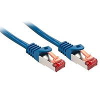 Lindy 47352-Cable de Red Cat. 6, S/FTP, 1 m, Color Azul