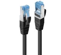 Lindy 47415 - Cable de red (3 m, Cat6a, S/FTP (S-STP), RJ-45, RJ-45, Negro)