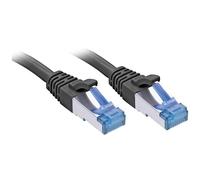 Lindy Cable de red 47418 - 10 m Cat6a S/FTP (S-STP) RJ-45 a RJ-45 Negro