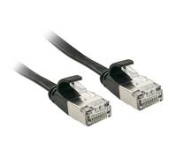 Lindy - 47485 cable de red Negro 10 m Cat6a U/FTP (STP)