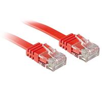 Lindy 47512 - Cable de red (2 m, Cat6, RJ-45, RJ-45, Rojo)
