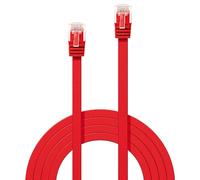 LINDY 47513 - Cable de red (3 m, Cat6, RJ-45, RJ-45, Rojo)